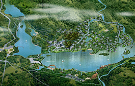 浙江浦江仙華水寨
